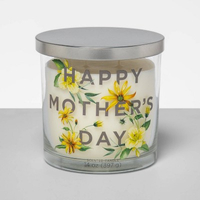 14oz Mother's Day Glass Jar 2-Wick Candle: $9.99 at Target