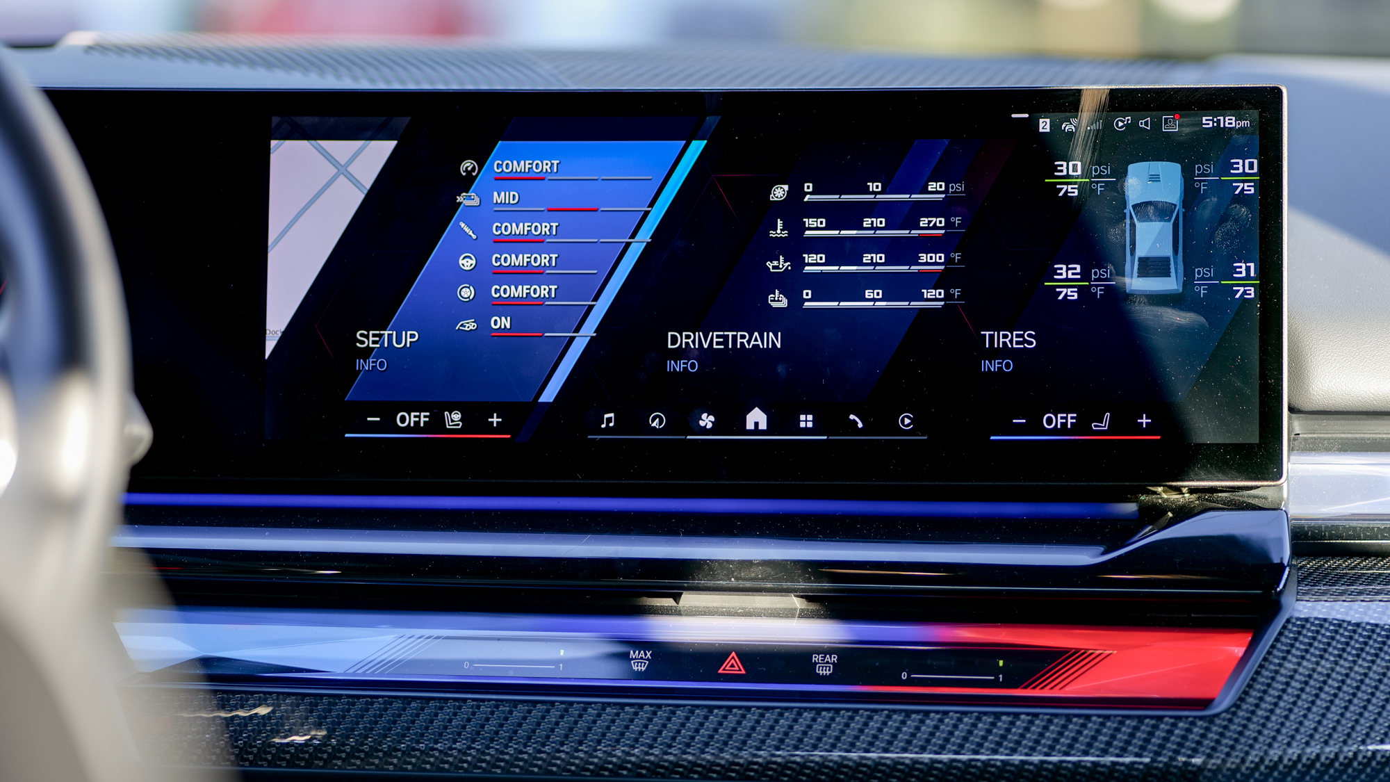 2025 BMW M5 test drive.