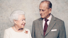 Queen and Prince Philip 70th anniversary portrait