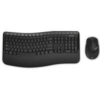 Microsoft wireless comfort keyboard and mouse set:   $59.99