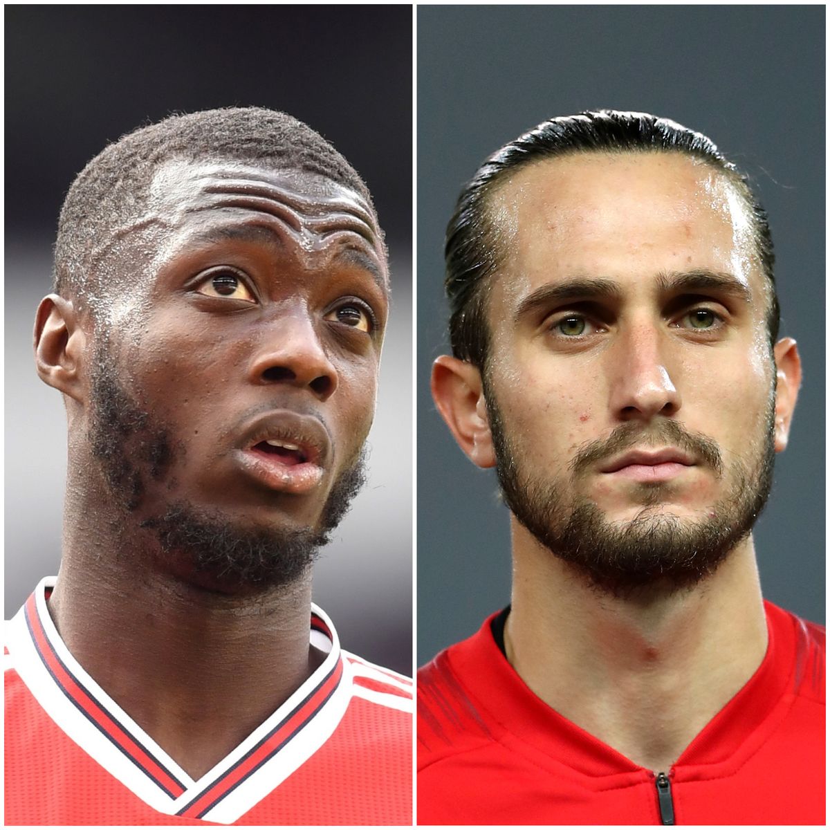 Nicolas Pepe and Yusuf Yazici