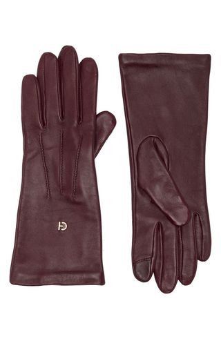 Points Leather Gloves