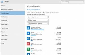 how to uninstall apps windows 10