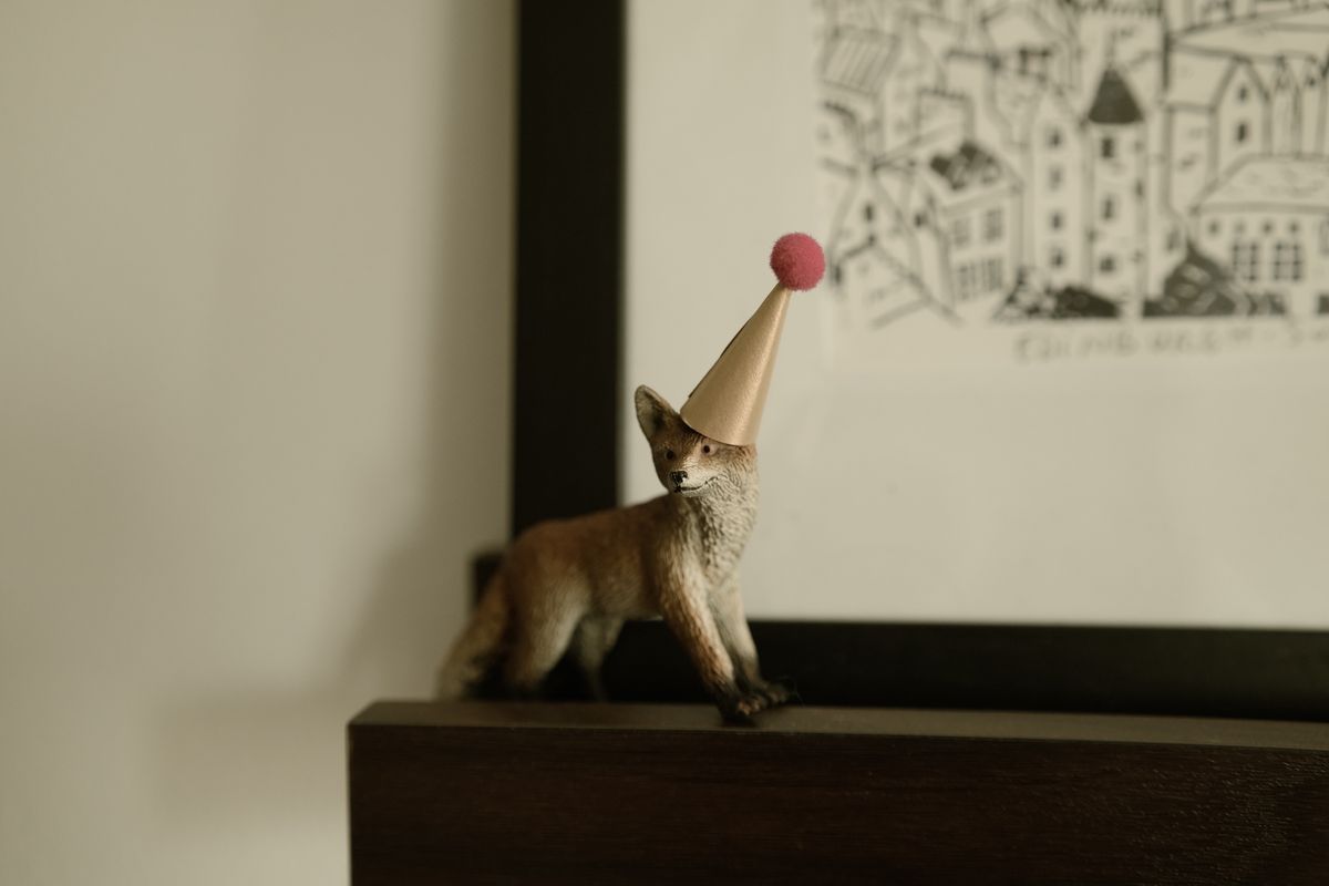 A photo of a fox miniature taken on a Sigma BF