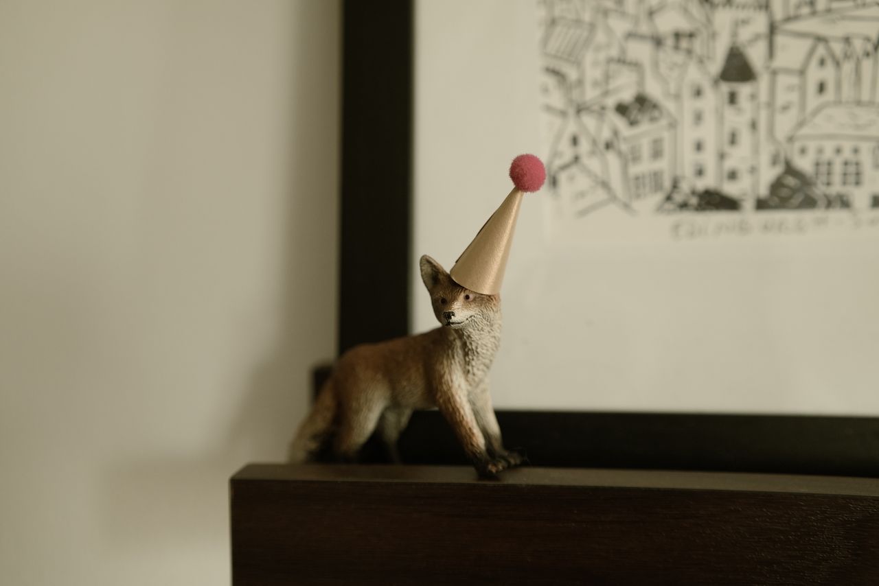 A photo of a fox miniature taken on a Sigma BF