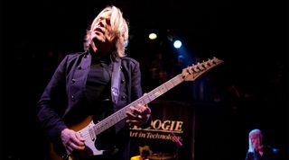 Andy Timmons performs at Santiago Alquimista Lisbon, Portugal, March 29, 2011