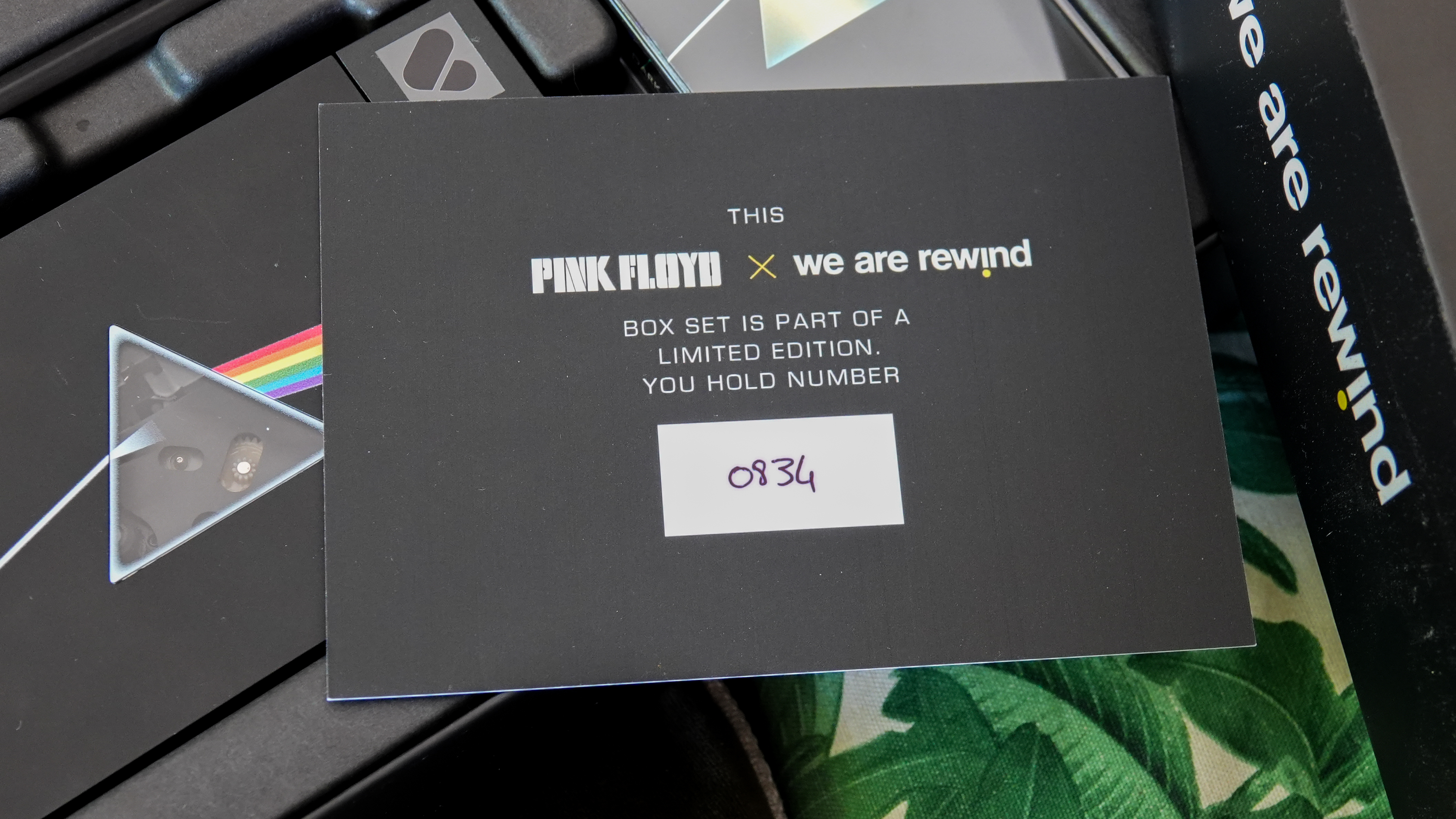 We Are Rewind x Pink Floyd WE-001 cassette player