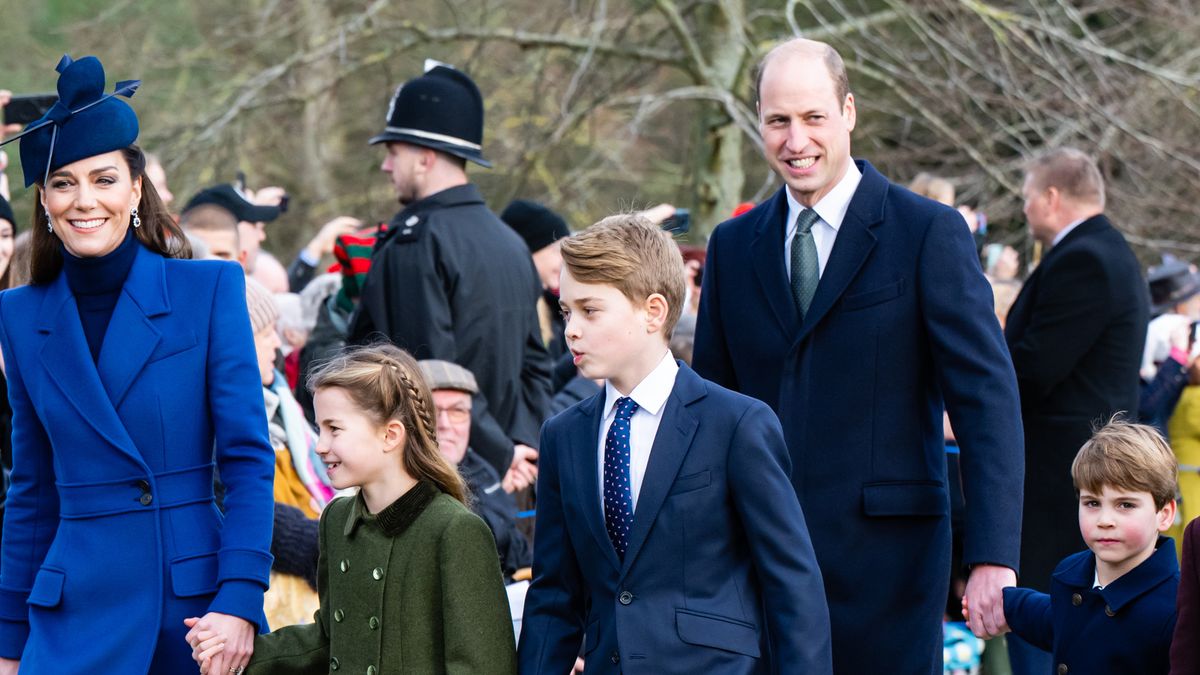 How Prince Louis Broke Royal Tradition on Christmas Day | Marie Claire