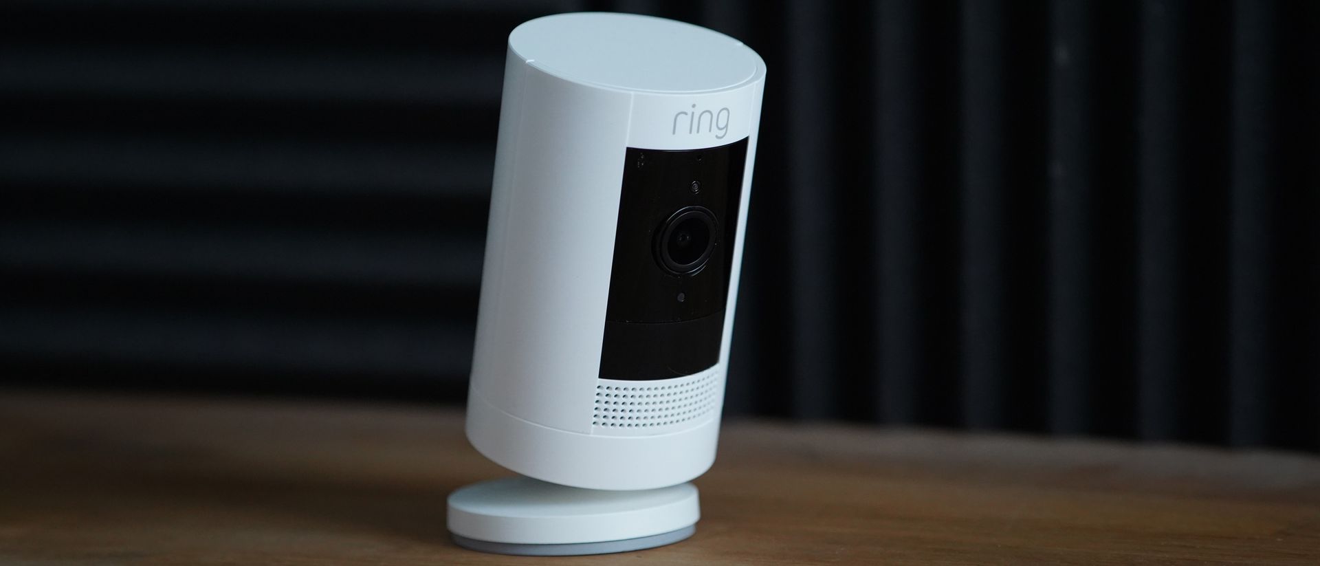 Ring Stick Up Cam Battery Wi-Fi IP Sicherheitskamera - Weiß Online
