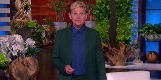 Ellen DeGeneres screenshot announcing her retirement