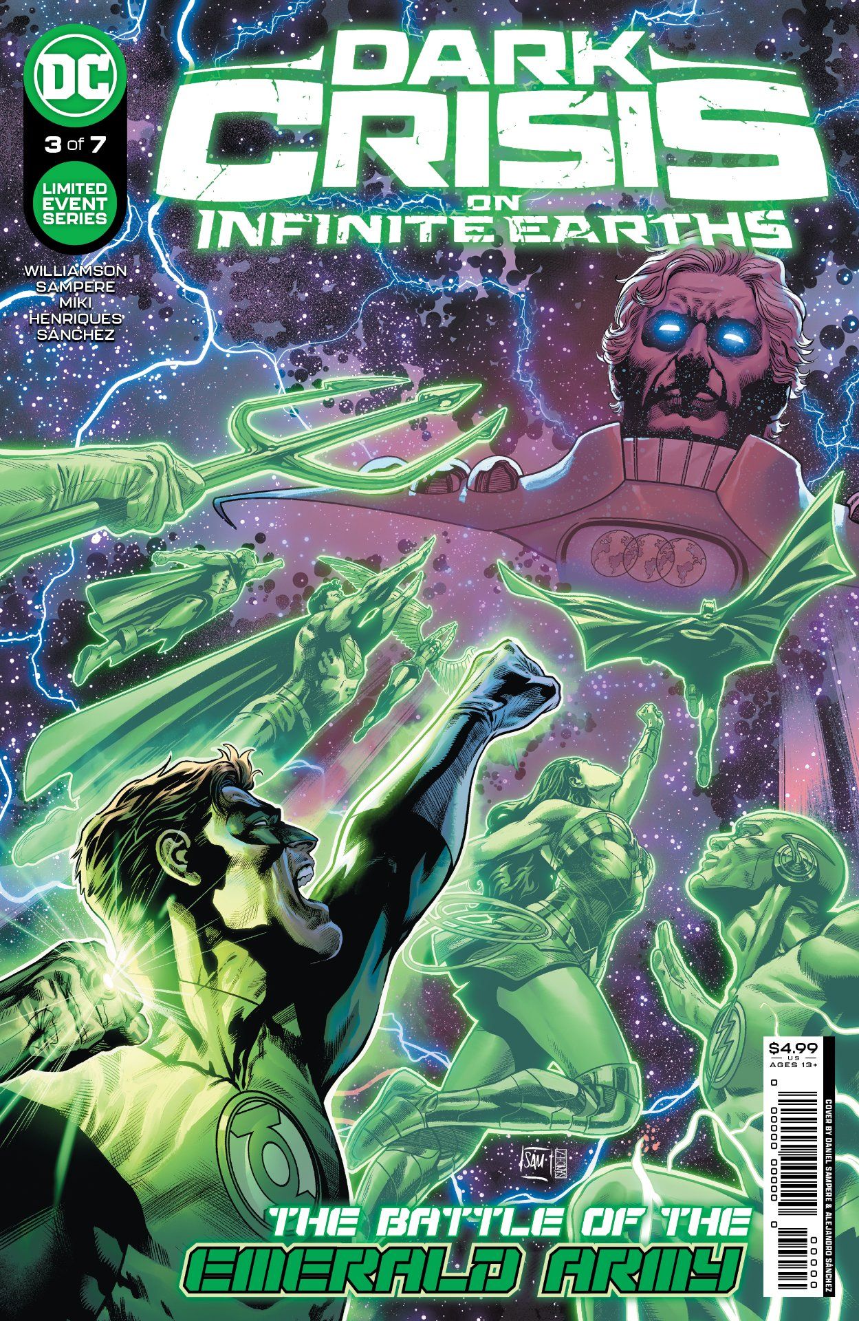 Dark Crisis on Infinite Earths #3 reprint