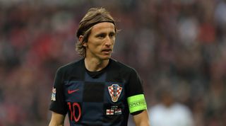 LONDON, ENGLAND - NOVEMBER 18: Luka Modric of Croatia during the UEFA Nations League A group four match between England and Croatia at Wembley Stadium on November 18, 2018 in London, United Kingdom. (Photo by James Williamson - AMA/Getty Images)