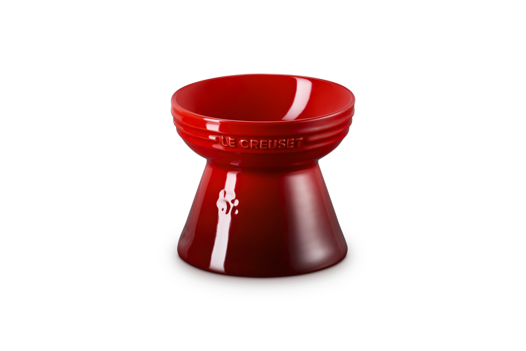 Stoneware Footed Pet Bowl