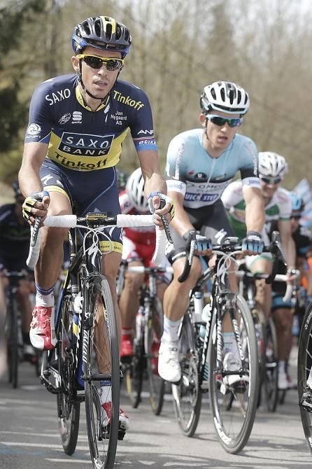Alberto Contador just didn't have good legs today.