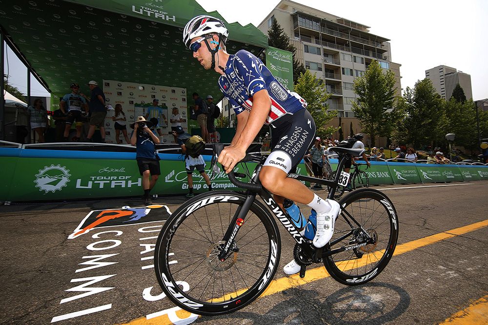 US national champion Jonathan Brown (Hagens Berman Axeon)