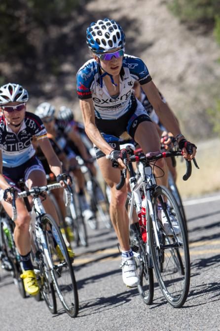Mara Abbott (Exergy) begins her attack on the field.