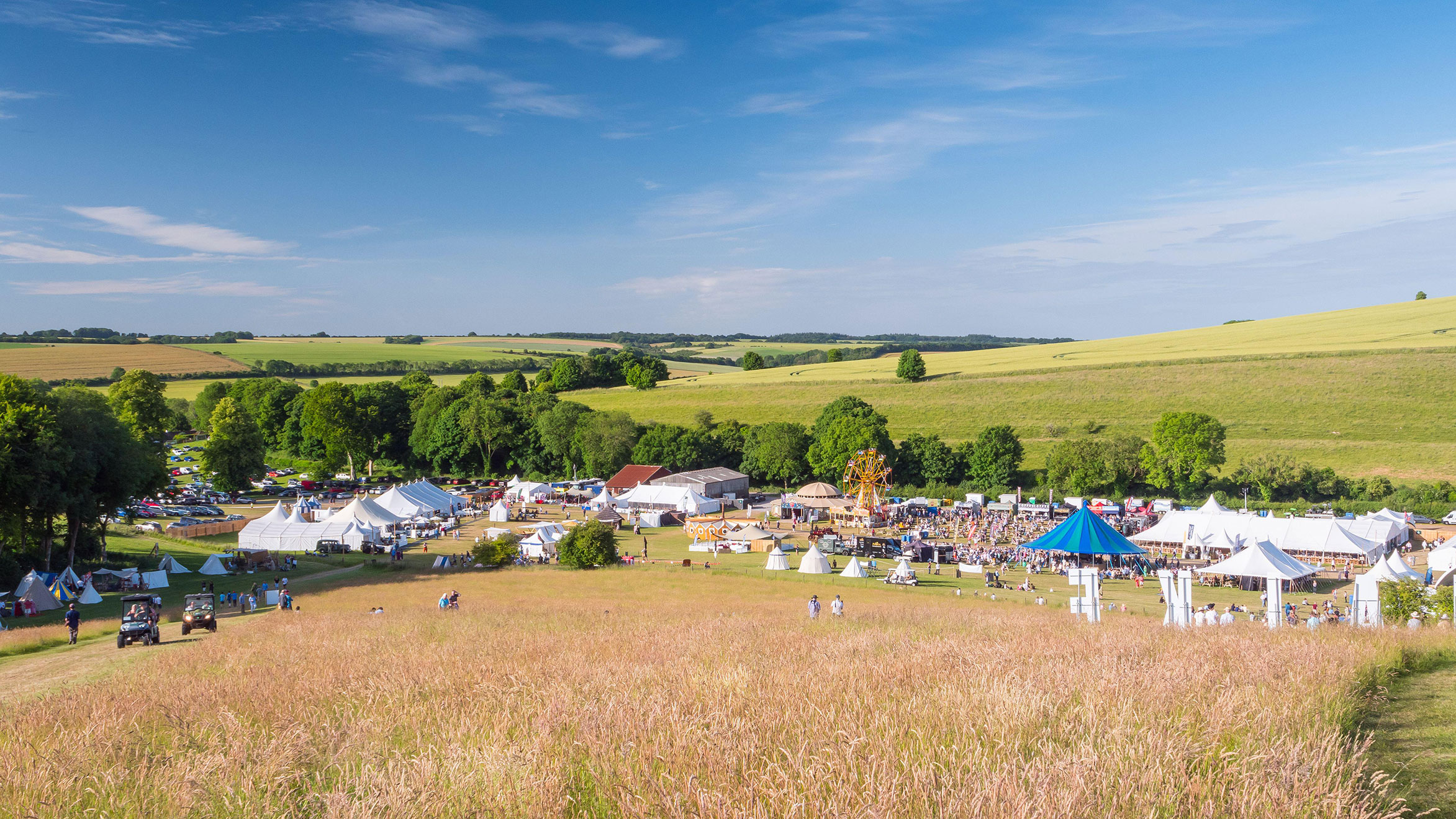 The village of Broad Chalke in Wiltshire