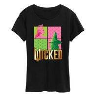 Wicked Elphaba and Glinda Logo T-shirt