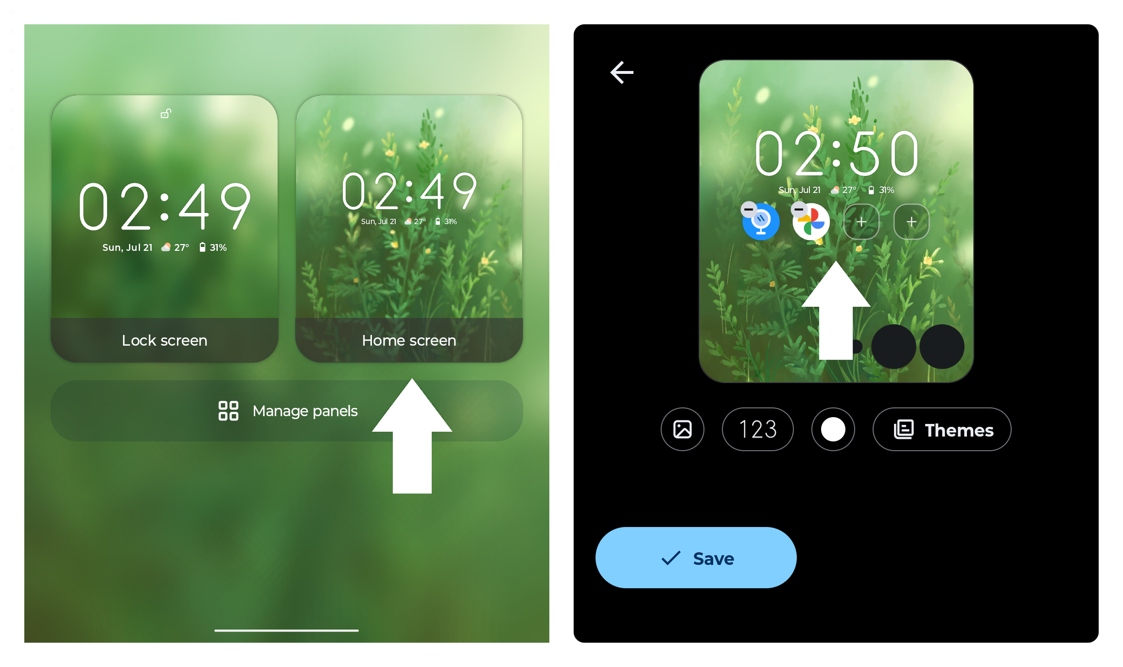 Motorola Razr Plus 2024 cover screen app shortcuts