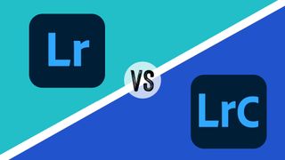 Lightroom logo vs Lightroom Classic logo