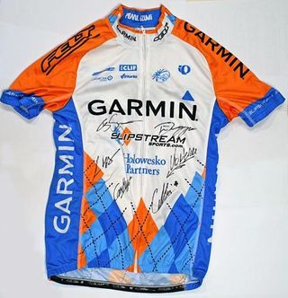The Garmin jersey
