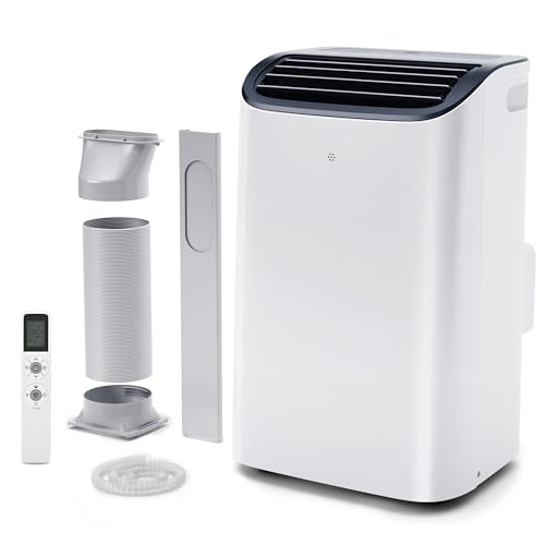Amazon.com: Euhomy Portable Air Conditioners 12,000 Btu for Rooms Up to 550 Sq.ft, 4 in 1 Portable Ac Unit With Dehumidifier, Sleep, Fan Modes, Room Ac Unit With 46db Low Noise, 24h Timer, Easy to Install : Home & Kitchen