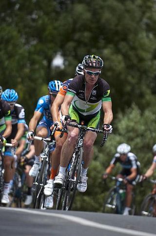 Stuart O'Grady rode strongly to aid his GreenEDGE teammates and set up a win for Simon Gerrans.