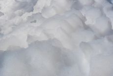 Foamy bubble bath.