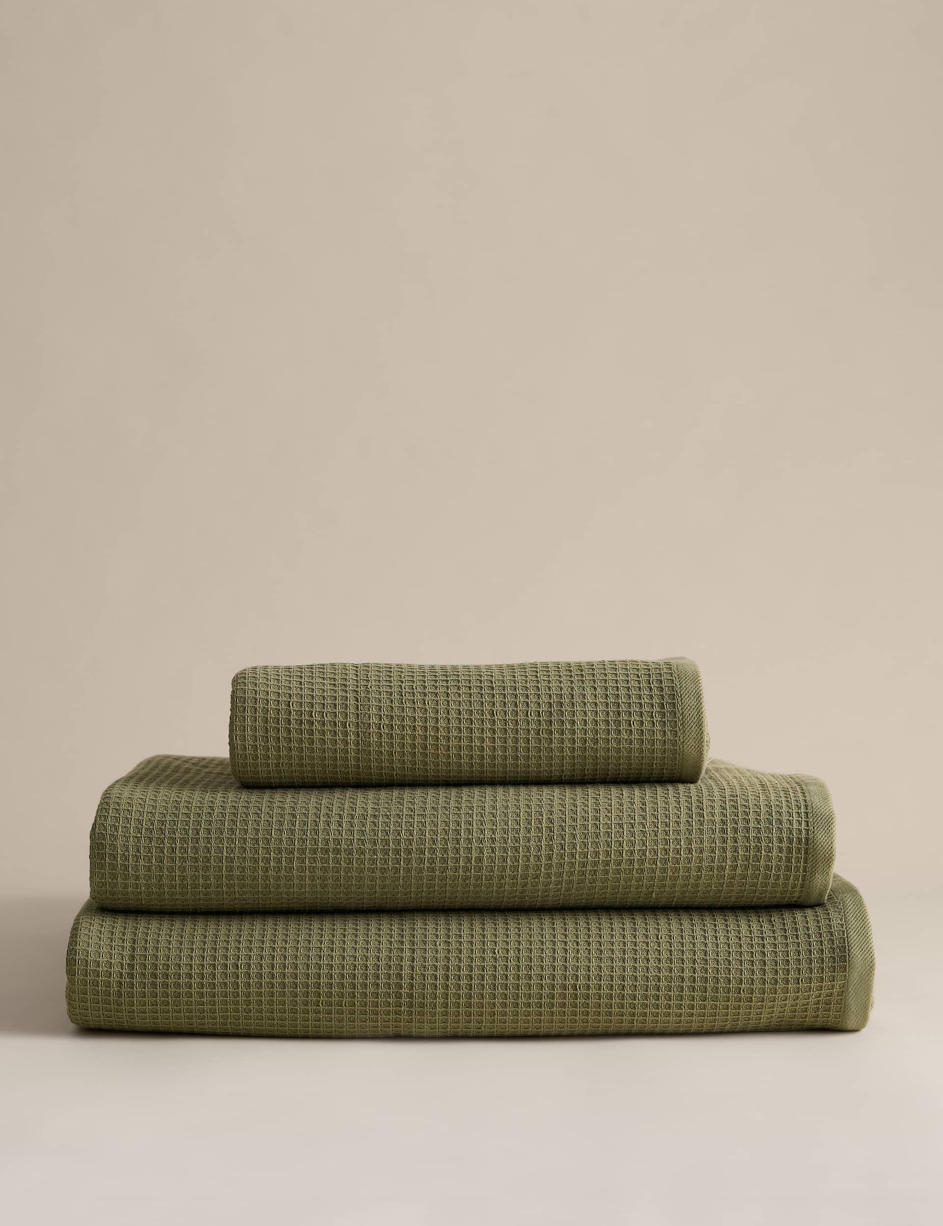 Pure Cotton Reverse Waffle &amp;amp; Terry Towel