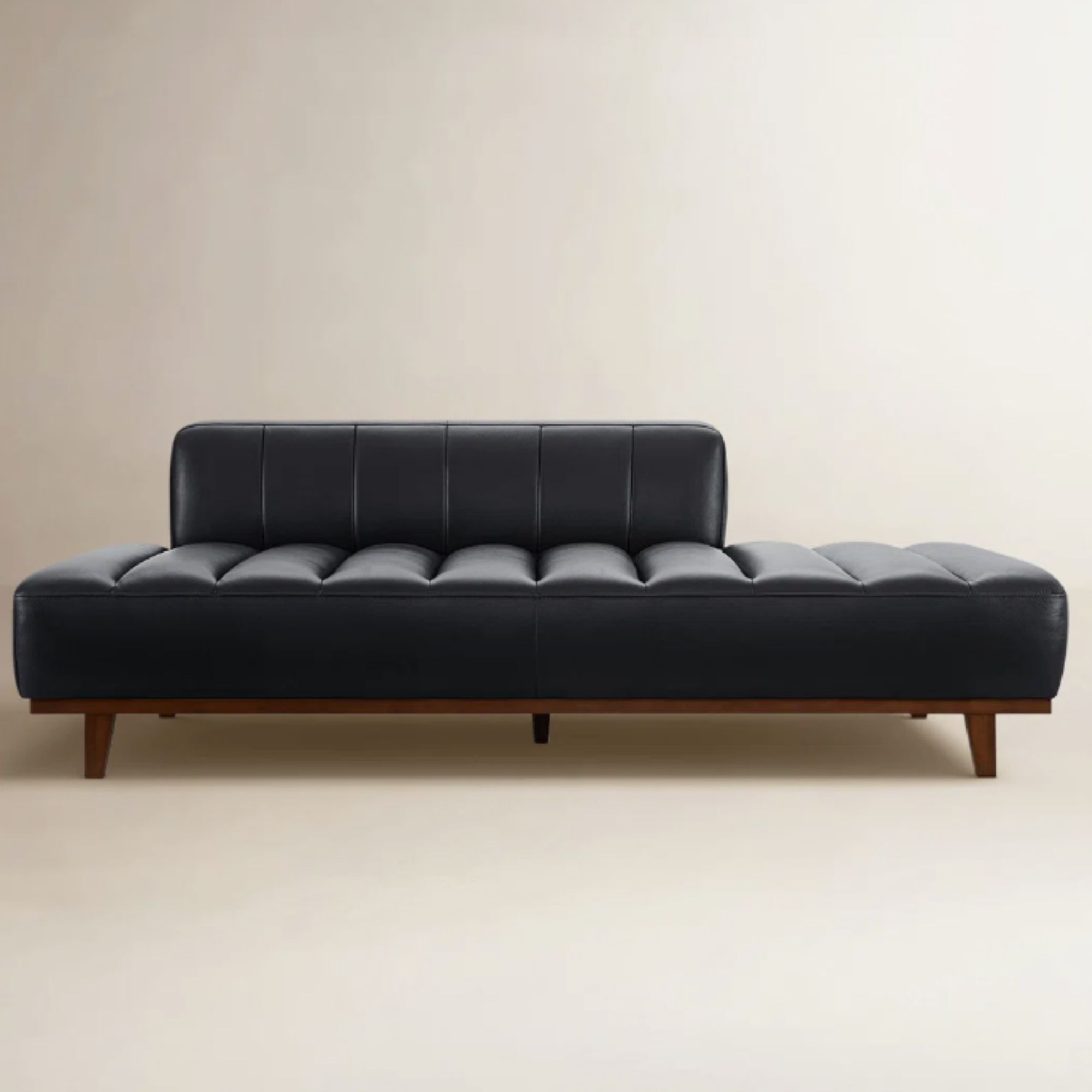 Novi Genuine Leather Upholstered Daybed