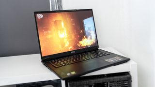 MSI Stealth 18 HX AI gaming laptop