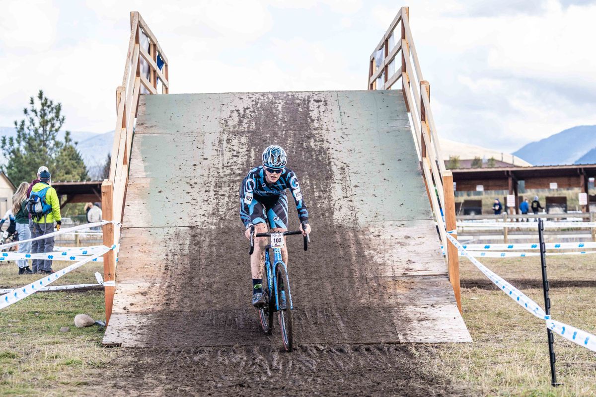 Lauren Zoerner wins the women's under-23 Pan American cyclocross title