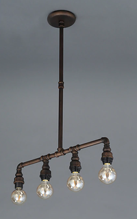 Parel Bronze Effect 4 Lamp Pendant Ceiling Light | Was £67 now £53.60