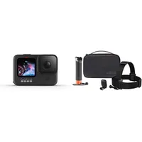 GoPro Hero 9 Black | Floating hand grip, head strap and QuickClip: $498.99 $399 at Amazon