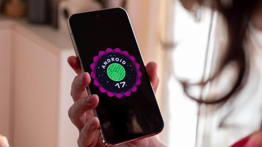 The Android 17 logo on a Google Pixel 10 Pro XL