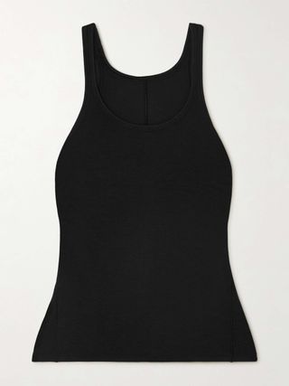 Hold Tight Ribbed Stretch-Jersey Tank