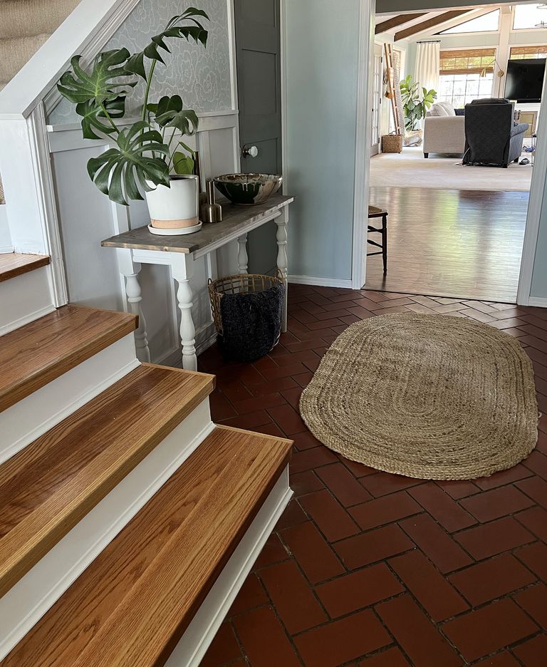 How to convert carpeted stairs to wood treads DIY Real Homes