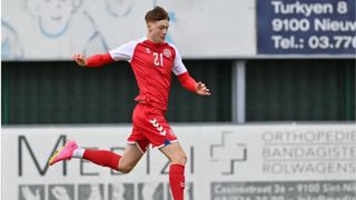 Arsenal target Tristan Panduro playing for Denmark