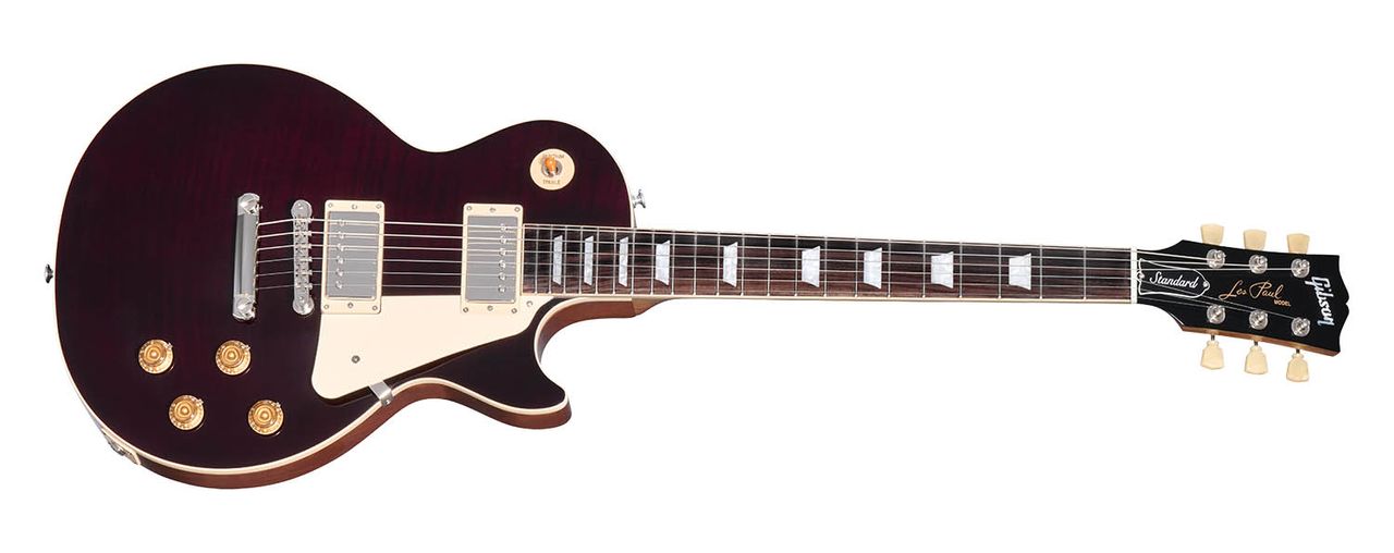 Gibson Custom Color Les Paul Standard 50s Figured Top 50s Transluscent Oxblood