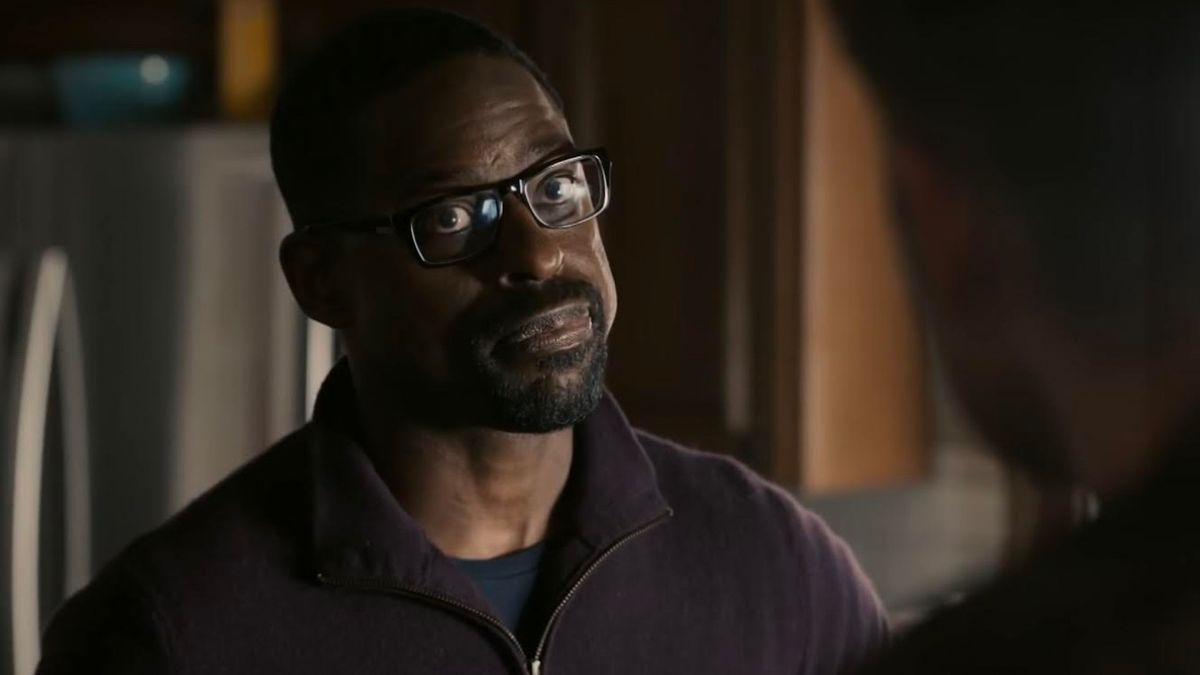 Sterling K. Brown as Randall Pearson smirking in This Is Us screenshot