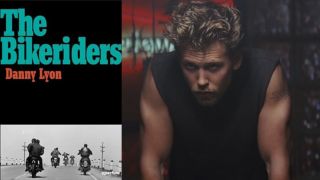 The Bikeriders book and movie starring Austin Butler in muscle tee