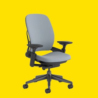 Steelcase Leap V2 on colourful background