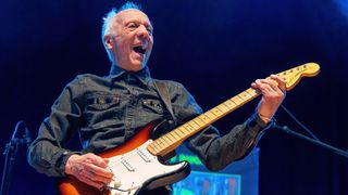 Robin Trower performs at Royal Oak Music Theater on April 7, 2018 in Royal Oak, Michigan. 