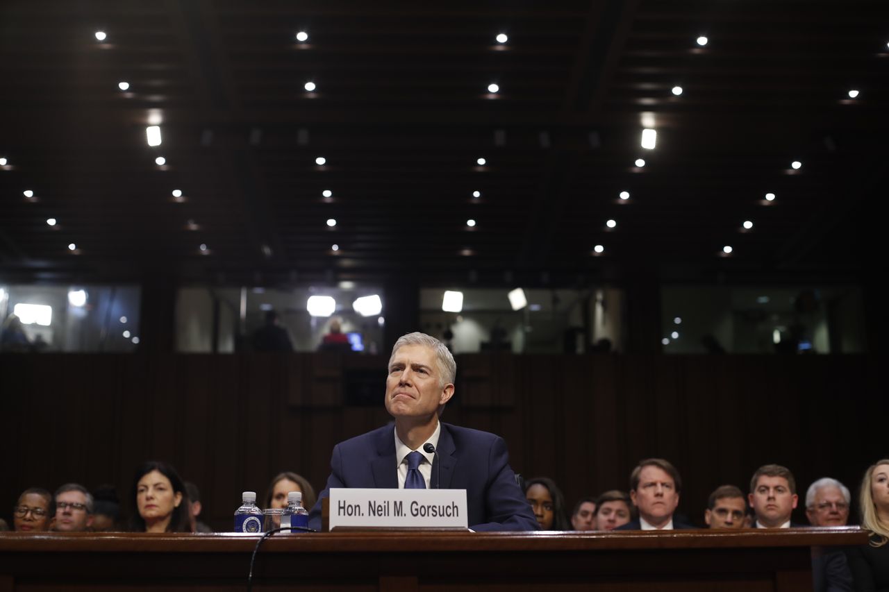 Supreme Court Justice nominee Neil Gorsuch