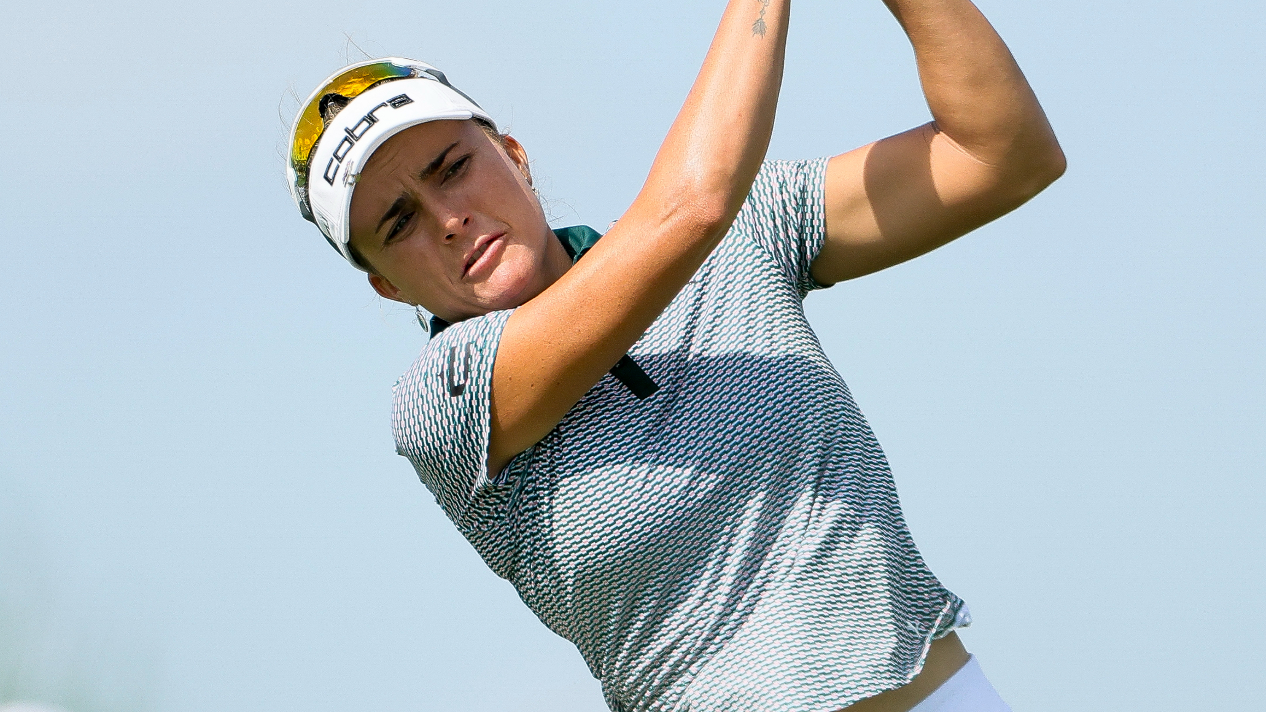 Lexi Thompson takes a shot at the KPMG Women's PGA Championship