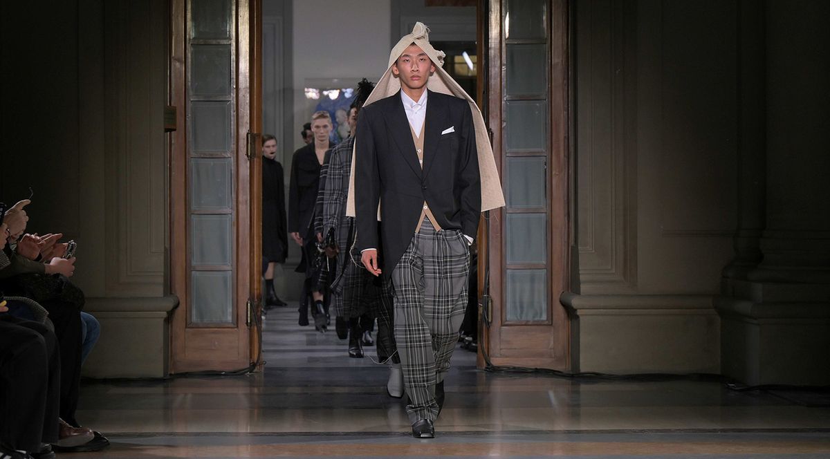 Two decades in the making, Satoshi Kuwata holds his first Setchu runway show in Florence