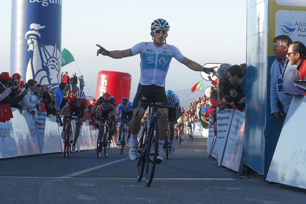 Michal Kwiatkowski (Team Sky) wins satge 2 at Volta ao Algarve