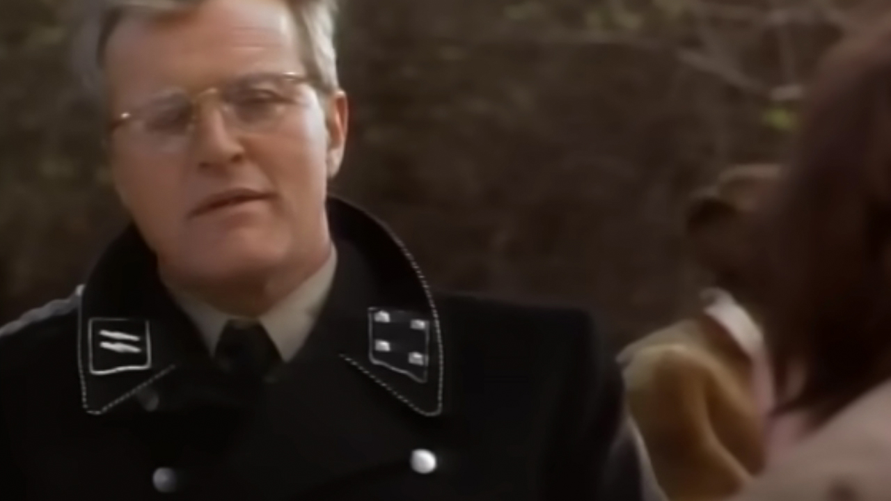 Rutger Hauer in a German military uniform in Fatherland