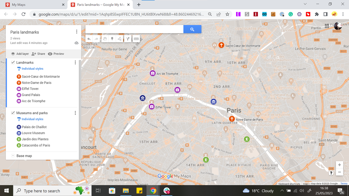 How to use Google My Maps to plan your trip