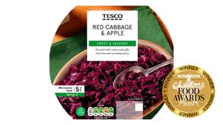 Tesco Red cabbage & apple